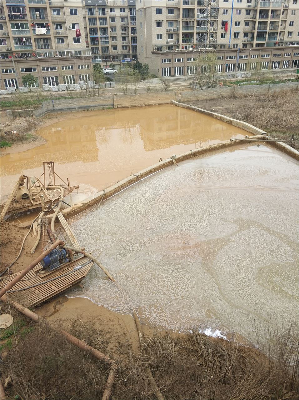 南华沉淀池淤泥清理-厂区废水池淤泥清淤